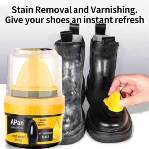 4 Pic Quick Shine Shoe Polish